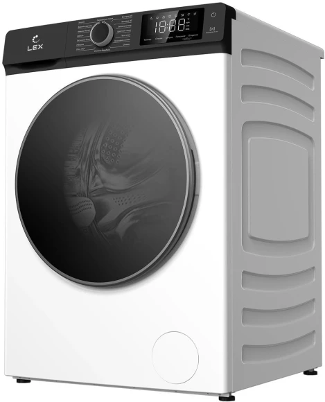 Стиральная машина Lex LWM12012WBlID класс: A+++ загр.фронтальная макс.:12кг белый инвертор