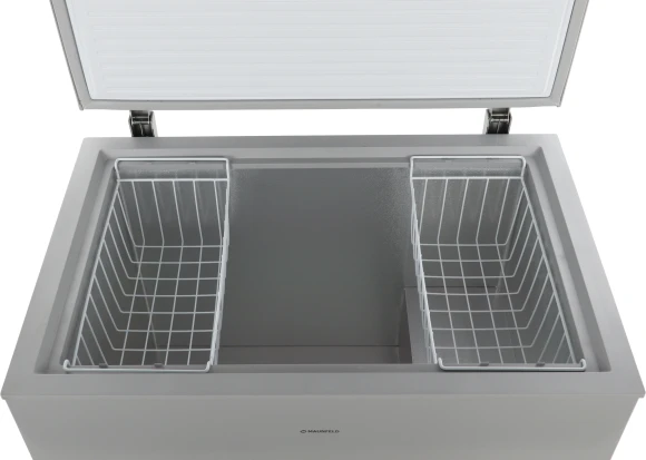 Морозильный ларь Maunfeld MFL300GR серый