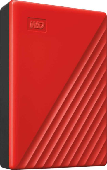 Жесткий диск WD USB3.2 Gen1 4TB WDBPKJ0040BRD-WESN My Passport 2.5" красный Жесткий диск WD USB3.2 Gen1 4TB WDBPKJ0040BRD-WESN My Passport 2.5" красный