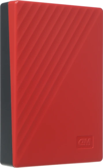 Жесткий диск WD USB3.2 Gen1 4TB WDBPKJ0040BRD-WESN My Passport 2.5" красный