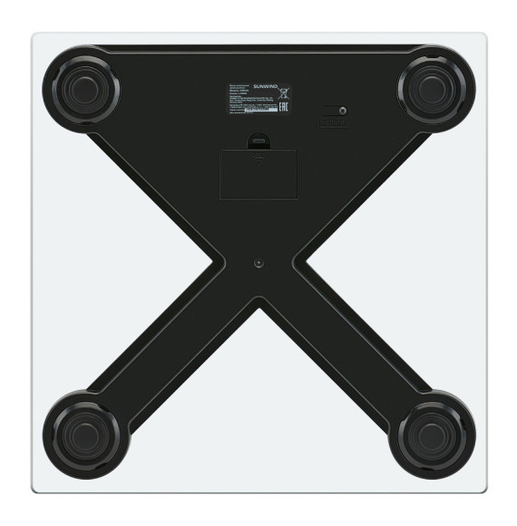 Весы напольные электронные SunWind SSB054 макс.180кг рисунок
