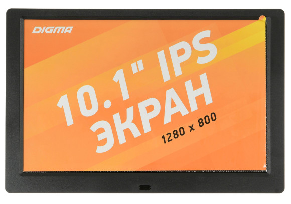 Фоторамка Digma 10.1" PF-1043 IPS 1280x800 черный пластик ПДУ Видео Фоторамка Digma 10.1" PF-1043 IPS 1280x800 черный пластик ПДУ Видео