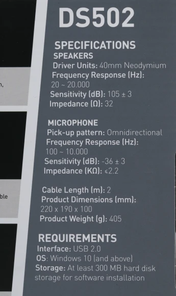 Наушники с микрофоном MSI DS502 черный 2м накладные USB оголовье (S37-0400120-SV1) Наушники с микрофоном MSI DS502 черный 2м накладные USB оголовье (S37-0400120-SV1)