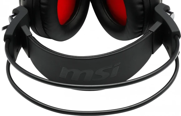 Наушники с микрофоном MSI DS502 черный 2м накладные USB оголовье (S37-0400120-SV1) Наушники с микрофоном MSI DS502 черный 2м накладные USB оголовье (S37-0400120-SV1)