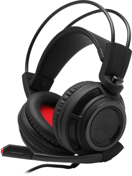 Наушники с микрофоном MSI DS502 черный 2м накладные USB оголовье (S37-0400120-SV1) Наушники с микрофоном MSI DS502 черный 2м накладные USB оголовье (S37-0400120-SV1)