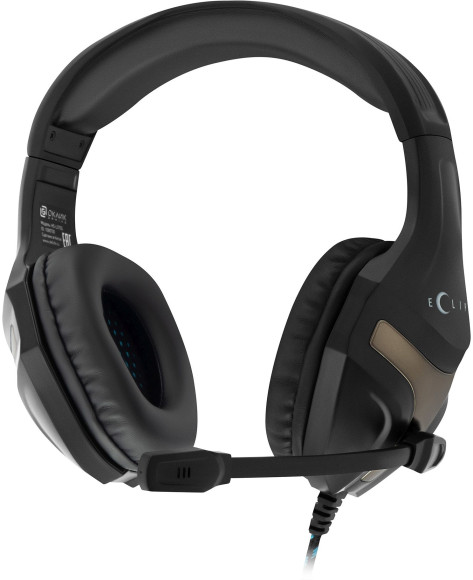 Наушники с микрофоном Оклик HS-L370G ECLIPSE черный 2м мониторные оголовье (1090730) Наушники с микрофоном Оклик HS-L370G ECLIPSE черный 2м мониторные оголовье (1090730)