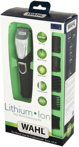 Триммер Wahl 9854-2916 черный (насадок в компл:12шт) Триммер Wahl 9854-2916 черный (насадок в компл:12шт)