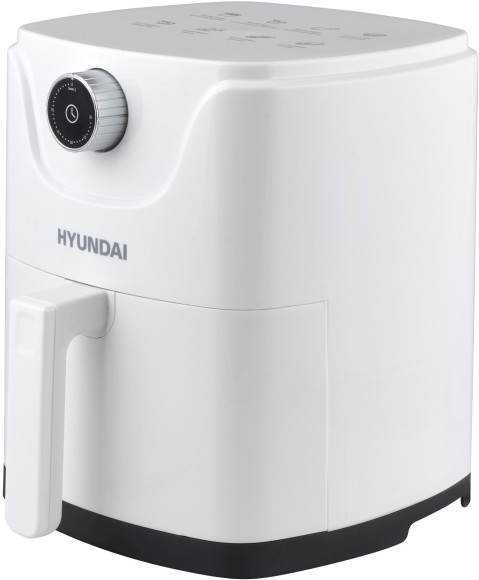 Аэрогриль Hyundai HYF-2052 1000Вт белый/серебристый