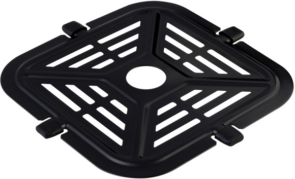 Аэрогриль Hyundai HYF-2052 1000Вт белый/серебристый