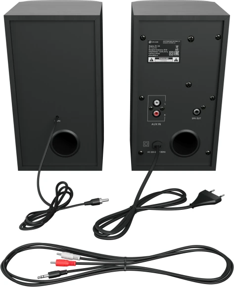 Колонки Оклик OK-164 2.0 черный 30Вт