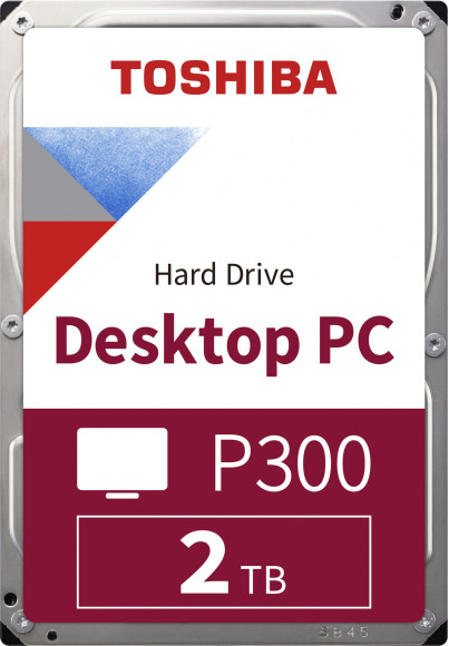 Жесткий диск Toshiba SATA-III 2Tb HDWD220UZSVA Desktop P300 (5400rpm) 128Mb 3.5"