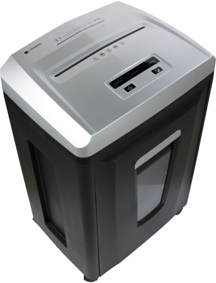 Шредер Heleos УП21-7 черный/серебристый (секр.P-7) фрагменты 6лист. 23лтр. пл.карты CD Шредер Heleos УП21-7 черный/серебристый (секр.P-7) фрагменты 6лист. 23лтр. пл.карты CD