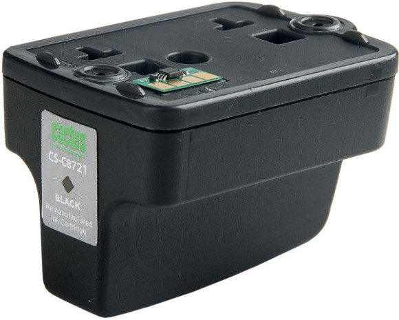 Картридж струйный Cactus CS-C8721 №177 черный (26мл) для HP PS 3213/3313/8253/C5183/C6183/C6283/C7183/C7283/C8183/D7163/D7263/D7363/D7463 с чипом