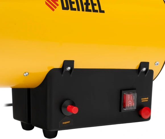 Тепловая пушка газовая Denzel GHG-15 15000Вт желтый/черный Тепловая пушка газовая Denzel GHG-15 15000Вт желтый/черный