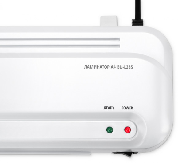 Ламинатор Buro BU-L285 белый A4 (80-100мкм) 22см/мин (2вал.) лам.фото