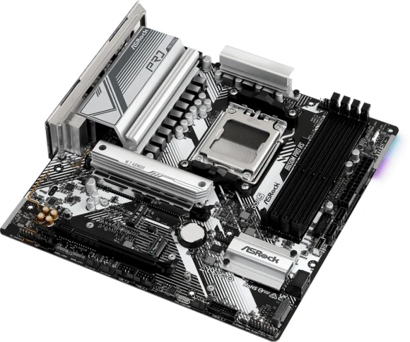 Материнская плата Asrock B650M PRO RS Socket AM5 AMD B650 4xDDR5 mATX AC`97 8ch(7.1) 2.5Gg RAID+HDMI+DP Материнская плата Asrock B650M PRO RS Socket AM5 AMD B650 4xDDR5 mATX AC`97 8ch(7.1) 2.5Gg RAID+HDMI+DP
