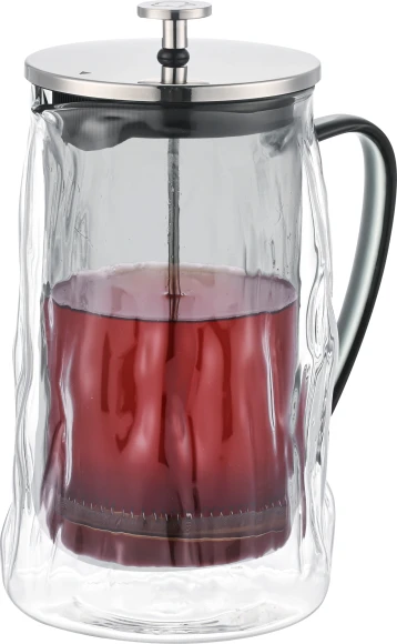 Френч-пресс Rondell RainDrops RDS-1965 1.0л прозрачный Френч-пресс Rondell RainDrops RDS-1965 1.0л прозрачный