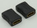 Адаптер аудио-видео HDMI (f)/HDMI (f) черный Адаптер аудио-видео HDMI (f)/HDMI (f) черный