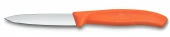 Нож кухонный Victorinox Swiss Classic (6.7609.C1) для чистки овощей и фруктов лезв.80мм прямая заточка оранжевый Нож кухонный Victorinox Swiss Classic (6.7609.C1) для чистки овощей и фруктов лезв.80мм прямая заточка оранжевый