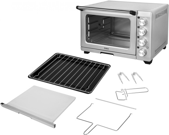 Мини-печь Red Solution RO-5701 33л. 1600Вт серебристый Мини-печь Red Solution RO-5701 33л. 1600Вт серебристый