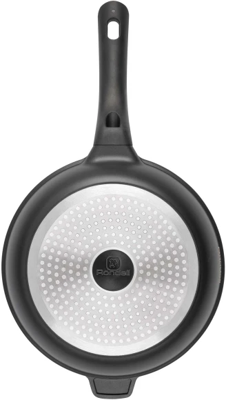 Сотейник Rondell Weiser RDA-1553 4.1л. d=28см (с крышкой) черный