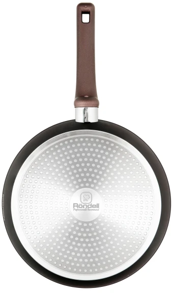 Сковорода Rondell Fest RDA-1338 круглая 24см покрытие: Xylan Plus ручка несъемная (без крышки) черный Сковорода Rondell Fest RDA-1338 круглая 24см покрытие: Xylan Plus ручка несъемная (без крышки) черный