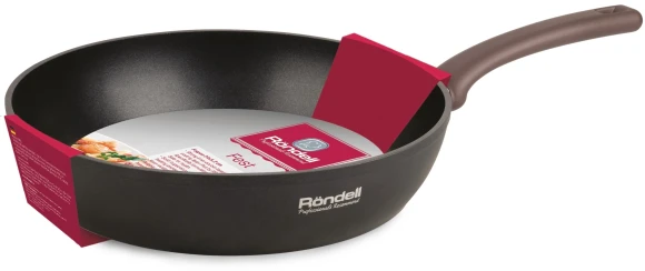Сковорода Rondell Fest RDA-1338 круглая 24см покрытие: Xylan Plus ручка несъемная (без крышки) черный Сковорода Rondell Fest RDA-1338 круглая 24см покрытие: Xylan Plus ручка несъемная (без крышки) черный