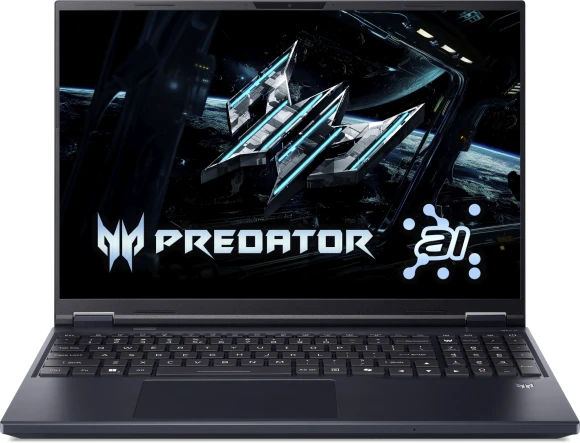 Ноутбук Acer Predator Helios Neo 16 AI PHN16-73-92NH Core Ultra 9 275HX 32Gb SSD2Tb NVIDIA GeForce RTX5070Ti 12Gb 16" IPS WQXGA (2560x1600) без ОС black WiFi BT Cam (NH.QX4CD.001)