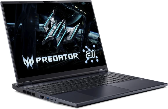 Ноутбук Acer Predator Helios Neo 16 AI PHN16-73-92NH Core Ultra 9 275HX 32Gb SSD2Tb NVIDIA GeForce RTX5070Ti 12Gb 16" IPS WQXGA (2560x1600) без ОС black WiFi BT Cam (NH.QX4CD.001)