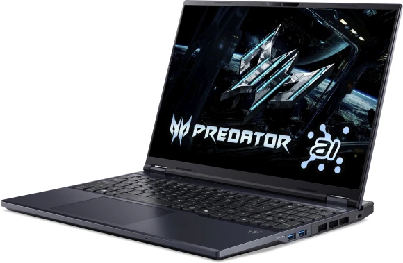 Ноутбук Acer Predator Helios Neo 16 AI PHN16-73-92NH Core Ultra 9 275HX 32Gb SSD2Tb NVIDIA GeForce RTX5070Ti 12Gb 16" IPS WQXGA (2560x1600) без ОС black WiFi BT Cam (NH.QX4CD.001)