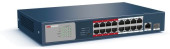 Коммутатор Hikvision DS-3E0318P-E/M(C) 17x100Мбит/с 1SFP 16PoE+ 135W неуправляемый Коммутатор Hikvision DS-3E0318P-E/M(C) 17x100Мбит/с 1SFP 16PoE+ 135W неуправляемый
