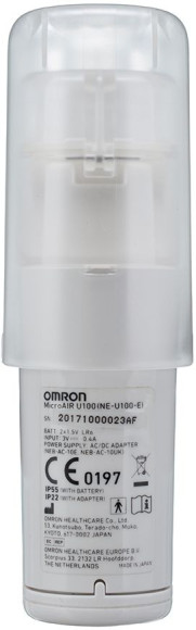 Ингалятор Omron U100 NE-U100-E ультразвуковой стационарный белый/серый