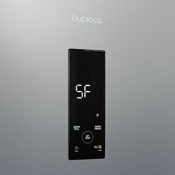 Холодильник Бирюса Б-M960NF 2-хкамерн. серебристый металлик