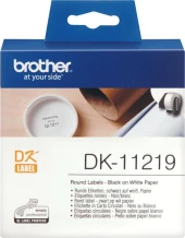 Картридж ленточный Brother DK11219 черный на белом 12 для Brother QL-5X0, QL-7X00, QL-8X0, QL-10X0, QL-1X10 Картридж ленточный Brother DK11219 черный на белом 12 для Brother QL-5X0, QL-7X00, QL-8X0, QL-10X0, QL-1X10