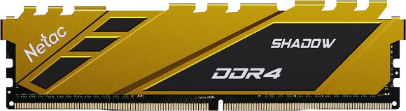Память DDR4 8GB 2666MHz Netac NTSDD4P26SP-08Y Shadow RTL Gaming PC4-21300 CL19 DIMM 288-pin 1.2В с радиатором Ret Память DDR4 8GB 2666MHz Netac NTSDD4P26SP-08Y Shadow RTL Gaming PC4-21300 CL19 DIMM 288-pin 1.2В с радиатором Ret