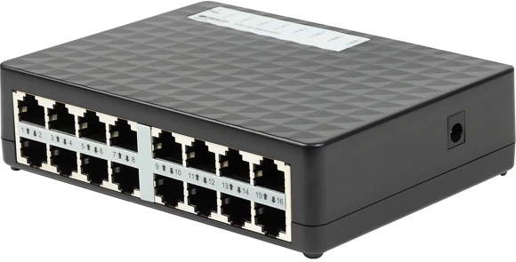 Коммутатор Origo OS1116 OS1116/A1A (L2) 16x100Мбит/с неуправляемый