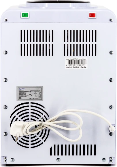 Кулер Aqua Work 0.7-TDR настольный электронный белый/черный