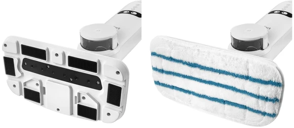 Швабра паровая Kitfort КТ-1015 1300Вт белый