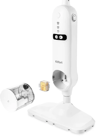 Швабра паровая Kitfort КТ-1015 1300Вт белый