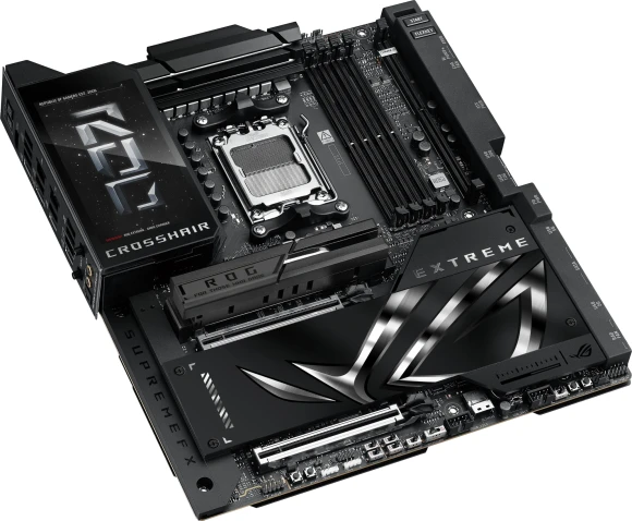 Материнская плата Asus ROG CROSSHAIR X870E EXTREME Socket AM5 AMD X870E 4xDDR5 ATX AC`97 8ch(7.1) 1 x 10Gigabit + 1 x 5Gigabit RAID+HDMI