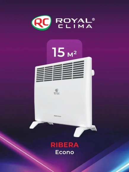 Конвектор Royal Clima Ribera Econo REC-RE1000M 1000Вт белый