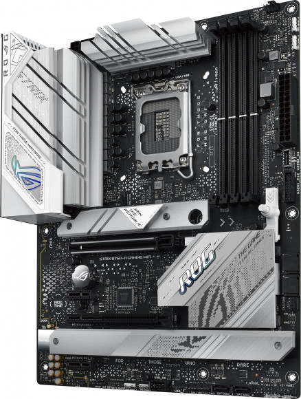 Материнская плата Asus ROG STRIX B760-A GAMING WIFI Soc-1700 Intel B760 4xDDR5 ATX AC`97 8ch(7.1) 2.5Gg RAID+HDMI+DP Материнская плата Asus ROG STRIX B760-A GAMING WIFI Soc-1700 Intel B760 4xDDR5 ATX AC`97 8ch(7.1) 2.5Gg RAID+HDMI+DP