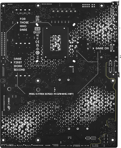 Материнская плата Asus ROG STRIX B760-A GAMING WIFI Soc-1700 Intel B760 4xDDR5 ATX AC`97 8ch(7.1) 2.5Gg RAID+HDMI+DP Материнская плата Asus ROG STRIX B760-A GAMING WIFI Soc-1700 Intel B760 4xDDR5 ATX AC`97 8ch(7.1) 2.5Gg RAID+HDMI+DP