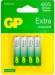 Батарея GP Extra Alkaline 24AXA21-2CRSBC4 AAA (4шт) блистер Батарея GP Extra Alkaline 24AXA21-2CRSBC4 AAA (4шт) блистер