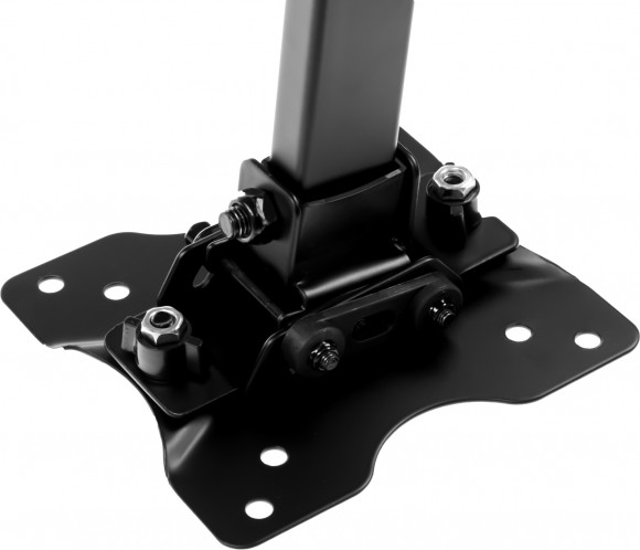 Кронштейн для телевизора Ultramounts UM894 черный 13"-27" макс.20кг настенный поворотно-выдвижной и наклонный