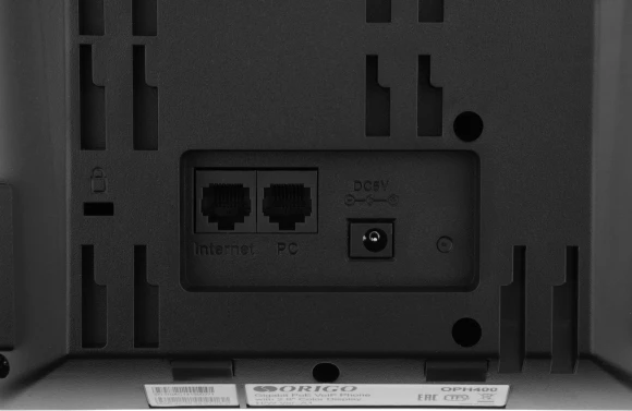 Телефон IP Origo OPH400 черный (OPH400/A1A)
