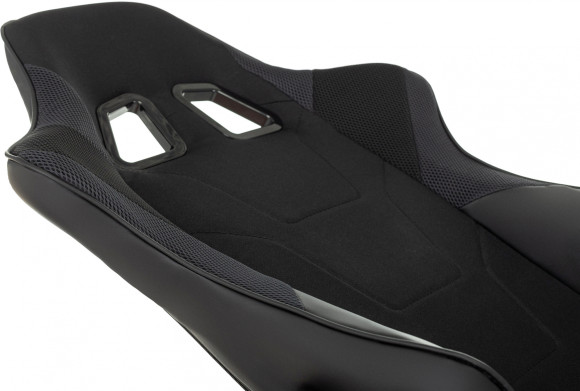 Кресло игровое Zombie VIKING 4 AERO Edition черный ткань/эко.кожа с подголов. крестов. пластик