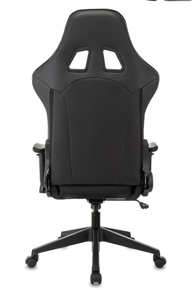 Кресло игровое Zombie VIKING 4 AERO Edition черный ткань/эко.кожа с подголов. крестов. пластик