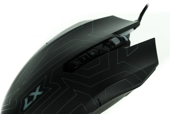 Мышь A4Tech X77 черный оптическая 2400dpi USB 8but (X77 (MAZE))