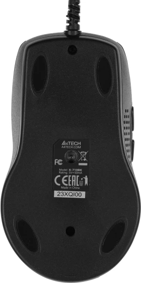 Мышь A4Tech X-7120 черный оптическая 2000dpi USB 7but (X-710BK+X7-200MP) Мышь A4Tech X-7120 черный оптическая 2000dpi USB 7but (X-710BK+X7-200MP)